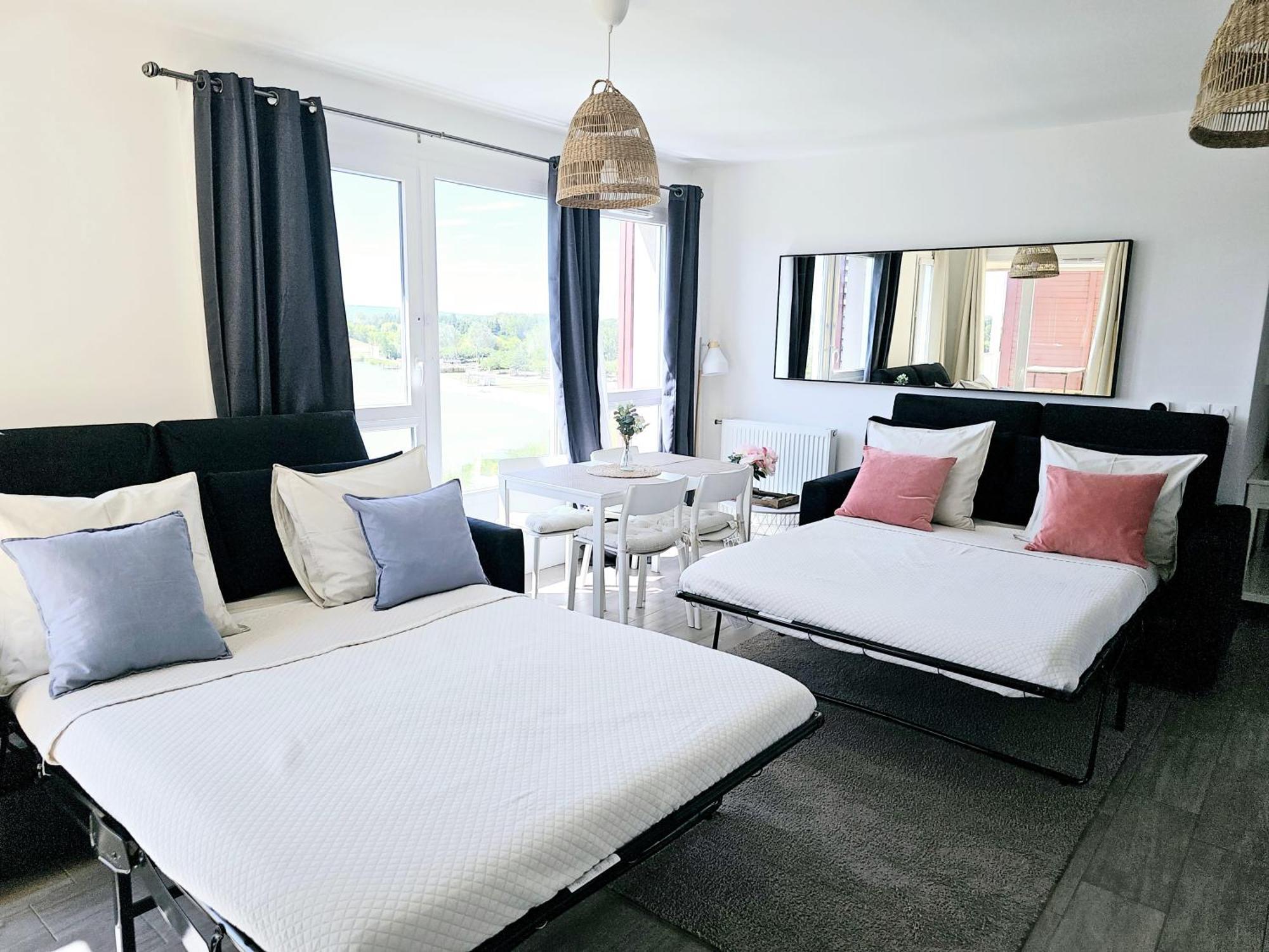 Apartment Lakeside Provence - Classe 4 Etoiles, Vue Sur Le Lac, Parking Sous-sol, Double Clim